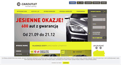 Desktop Screenshot of komis.caroutlet.pl