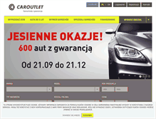 Tablet Screenshot of komis.caroutlet.pl