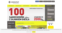 Desktop Screenshot of caroutlet.pl
