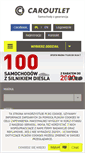 Mobile Screenshot of caroutlet.pl